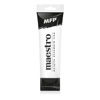 Akrylová barva MFP Maestro 75ml bílá