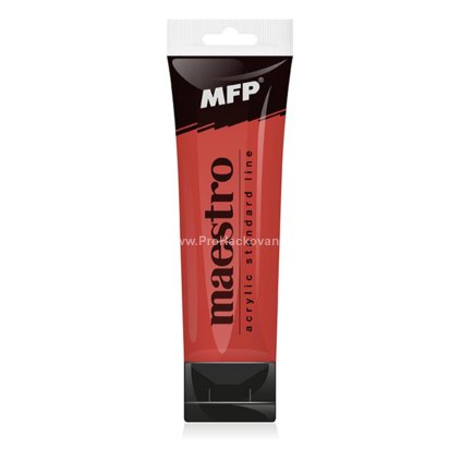 Akrylová barva MFP Maestro 75ml tmavě červená