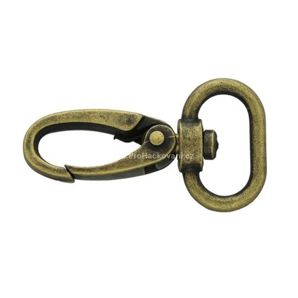 Karabina 20 mm staromosaz s oválným průvlekem