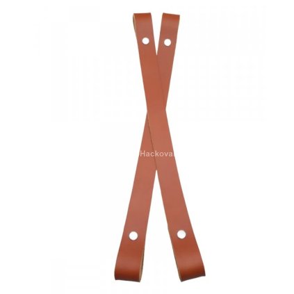 Kožený popruh 60 cm medový