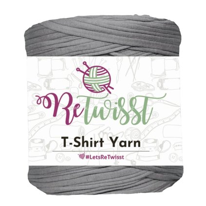 špagáty ReTwisst cementově šedá