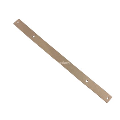 Kožený popruh 32 cm šířka 2 cm bílá káva