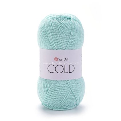 příze Gold 9856 mintová