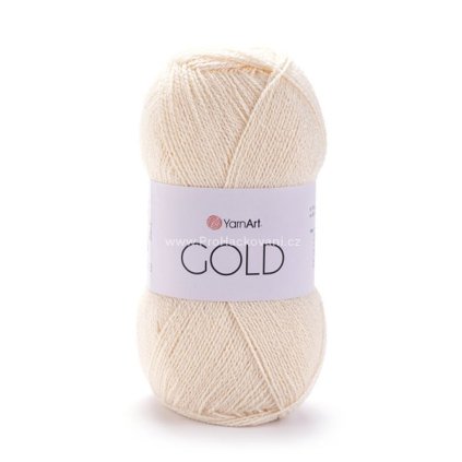 příze Gold 9854 jemná meruňková