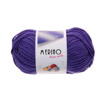 příze Merino 14803 fialová