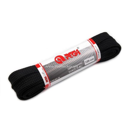 Tkaničky do bot 120 cm černá