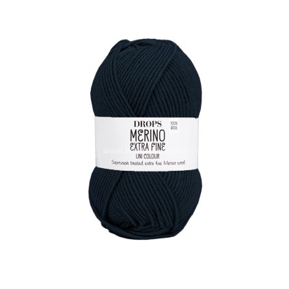 Drops Merino Extra Fine 55 půlnoc