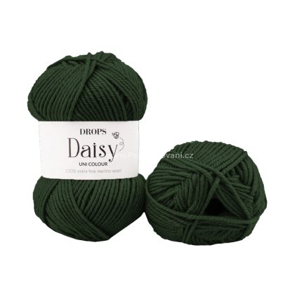 Drops Daisy uni 33 temný les