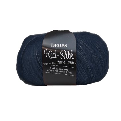 Drops Kid-Silk 64 půlnoc