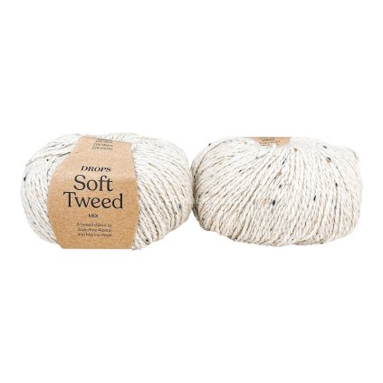 Drops Soft Tweed 22 mramor