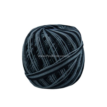 Háčkovací příze Sněhurka ombré 99492 šedomodrá