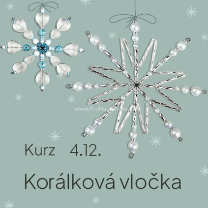 Kurz "Korálková vločka" - 4.12.2025