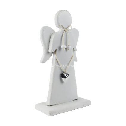 Dekorační anděl 13 x 6,5 x 24 cm