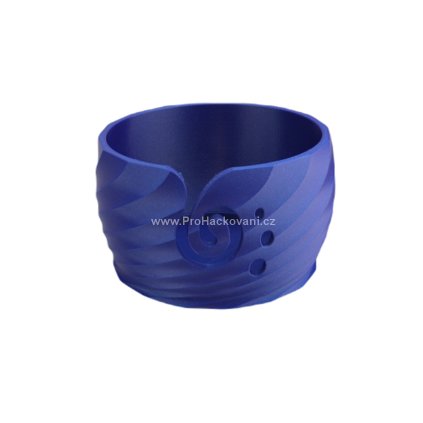 Miska na klubíčko OPTIK M Metalická Modrá