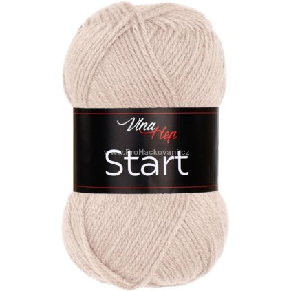 příze Start 41015 bílá káva