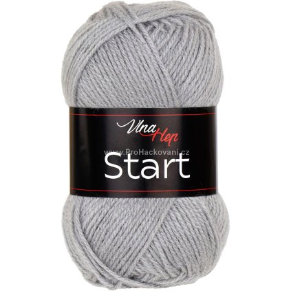 příze Start 41027 pastelově šedá