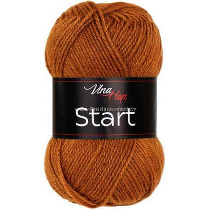 příze Start 41054 rezavá hnědá