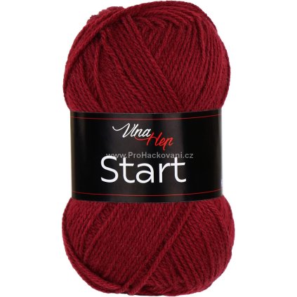 příze Start 41136 bordó