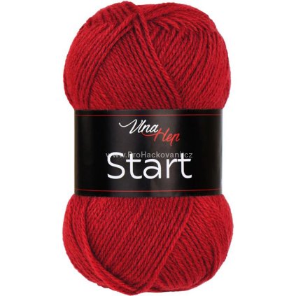 příze Start 41158 vínově červená