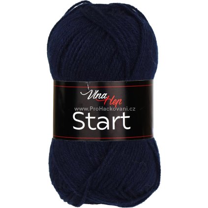 příze Start 41284 temná modrá