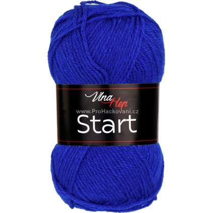 příze Start 41291 výrazná modrá