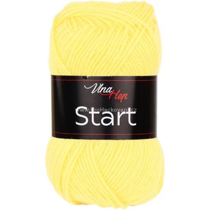 příze Start 41244 světle žlutá