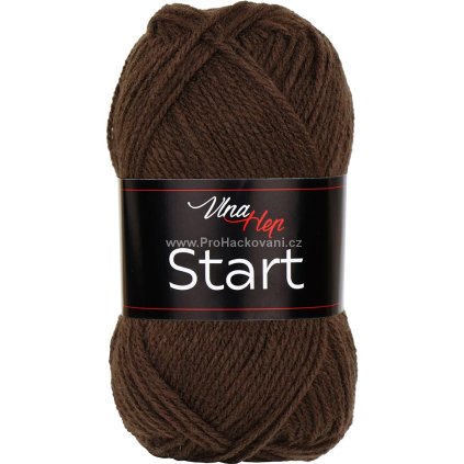 příze Start 41057 hnědá