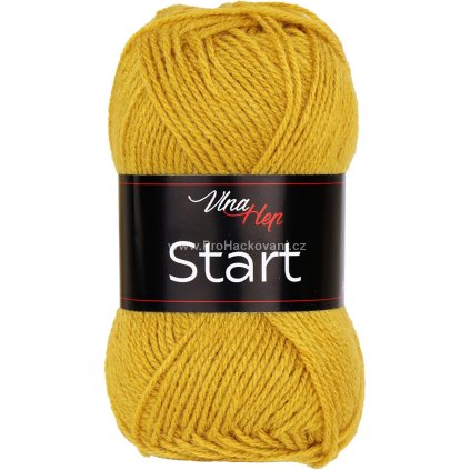 příze Start 41179 hořčicová