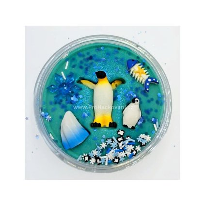 Modelína Hračkolína Tučňáci na ledu