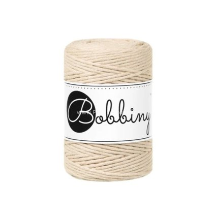 Bobbiny macrame Cord 1,5 mm Tmavě béžové (Warm Beige)