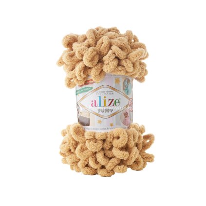 příze Puffy 97 velbloudí žlutá