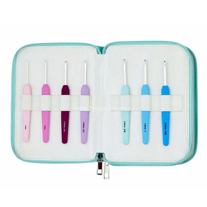 Sada háčků KnitPro Waves 2.0 Grande 2-12 mm