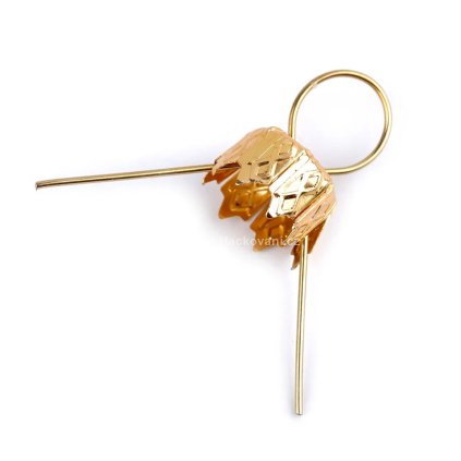 Očka na baňky 10 ks zlaté