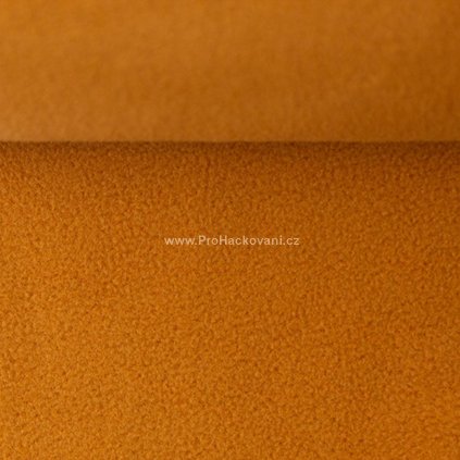 Microfleece Fiona hořčicový