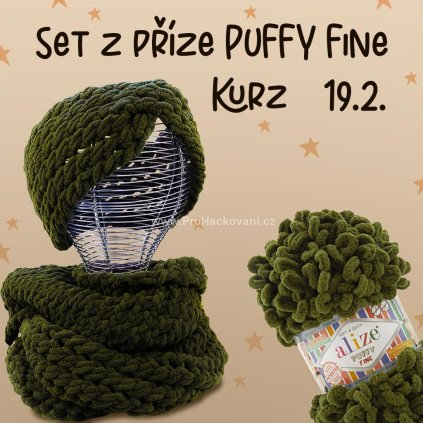 Kurz "Set z příze PUFFY Fine" - 19.2.2026