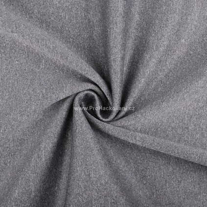 Zimní softshell šedý melír 0,2 m