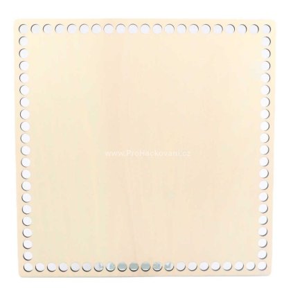 Dno na košík čtverec 30x30 cm bříza 2. jakost