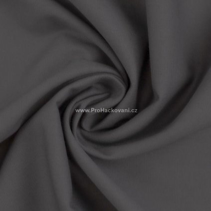 Bavlněná látka Heide antracit
