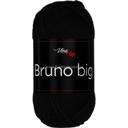 příze Bruno Big 401 černá