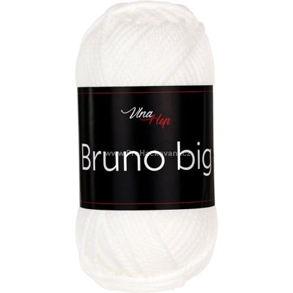 příze Bruno Big 402 bílá