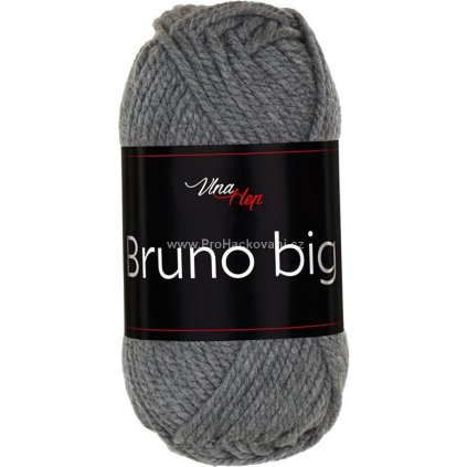 příze Bruno Big 414 šedá