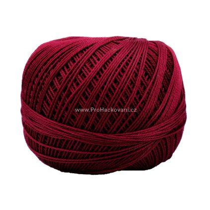 Háčkovací příze Sněhurka 3394 burgundy