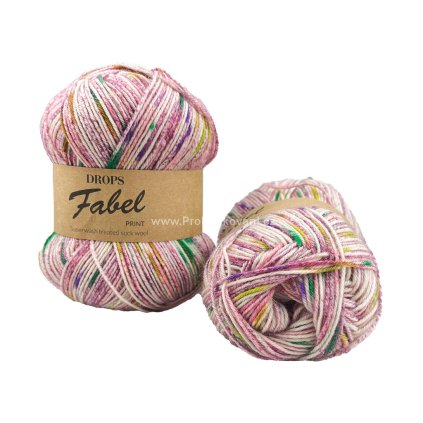 Drops Fabel print 927 lán levandule