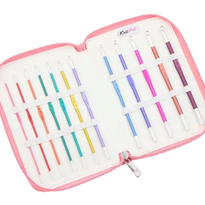 Sada háčků KnitPro Zing Grande 15 cm 2 - 6 mm
