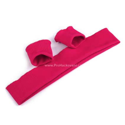 Náplet 7 cm sada růžová neon