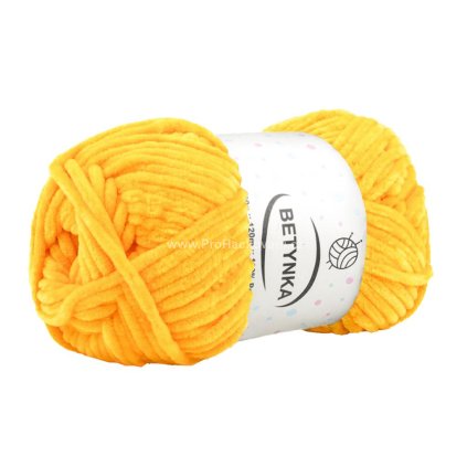 příze Betynka 377 tmavě žlutá