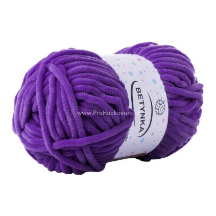 příze Betynka 380 tmavě fialová
