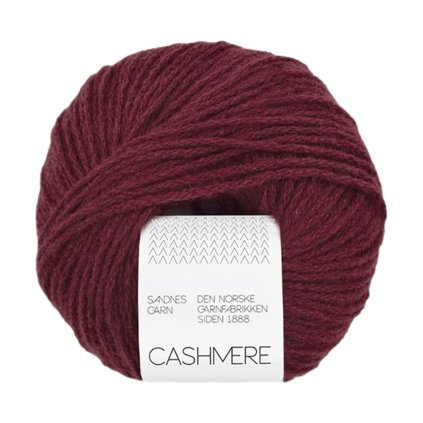 příze Cashmere 4372 burgundy
