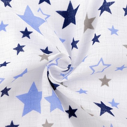 Plenkovina modré a šedé hvězdy