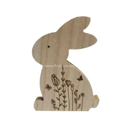 Dekorace velikonoční zajíček luční kvítí